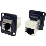 XLR adaptér FTP CAT5e RJ45 na RJ45 CAT5e adaptér, vestavný Cliff CP30220S 1 ks