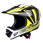 Downhill přilba W-TEC FS-605 Allride  XL (61-62)  Yellow Graphic