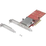 PCI Express x8 adaptér pro M.2 SSD Renkforce RF-4391322, [2x M.2 Key M zásuvka - 1x PCI 3.0 x8]