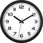 Quartz nástěnné hodiny TFA Dostmann 60.3050.01, černá