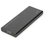 Pouzdro pro pevný disk M.2 Digitus DA-71111, USB 3.2 Gen 1 (USB 3.0), černá