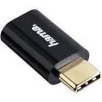 Adaptér USB 2.0 Hama [1x USB-C™ zástrčka - 1x micro USB 2.0 zásuvka B] černá