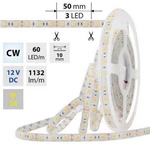 LED pásek McLED 12V studená bílá š=10mm IP54 14,4W/m 60LED/m SMD5050 ML-121.606.60.0