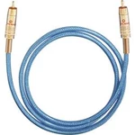 Cinch digitální kabel Oehlbach 10701, [1x cinch zástrčka - 1x cinch zástrčka], 1.50 m, modrá