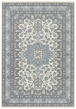 Kusový koberec Mirkan 104442 Cream/Skyblue-80x250