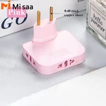 Plug Easy-to-use Durable Convenient Compact Universal Compact And Durable Plug Converter Foldable Plug Adapter Compact Design