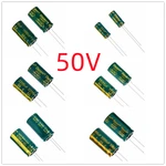 5/25/50 Pcs/Lot 50V 2200uF DIP High Frequency Aluminum Electrolytic Capacitor