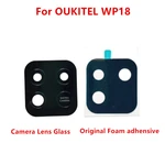 New OUKITEL WP18 Back Camera Lens 100% Original Rear Camera Lens Glass Replacement Accessories For OUKITEL WP18 Phone