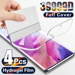 4PCS Full Cover Hydrogel Film for Poco X4 GT X3 Pro C40 Poco X4 Pro Screen Protector for Poco F4 GT M5S M5 M3 M4 Pro 5G F3 Film