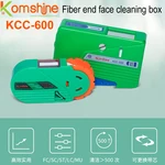 Jixing komshine optical fiber cleaning box jumper pigtail cleaner end interface cleaner kcc-600