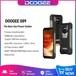 DOOGEE S89 Rugged Product 12000mAh Battery 6.3" NFC 48MP Main Camera Octa Core 8GB RAM 128GB ROM 33W Fast Charging Android 12