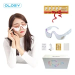 3D Smart Vibration EMS Micro Current Pulse Hot Compress Eye Massager Wrinkle Reduction Remove Dark Circle Fatigue Relieve