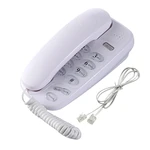 Compact Phone Wall-Mounted Caller Telephone Fixed Landline for Home Office Hotel Drop shipping