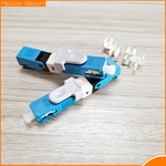 50,100,200pcs Lot ESC250D FTTH SC UPC Optical fibe quick connector SC FTTH Fiber Optic Fast Connector Embedded ESC250P