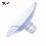 10pcs 3/4/5cm Sucker Suction Vacuum Cups Transparent Plasitc Mushroom Head Suckers Cup High-end PVC Vacuum