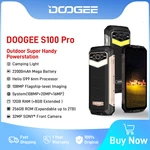 DOOGEE S100 Pro Rugged 6.58" FHD Display 12GB 256GB Helio G99 6nm 108MP AI Triple Camera 22000mAh 33W Fast Charge Camping Light