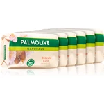 Palmolive Naturals Almond prírodné tuhé mydlo s výťažkami z mandlí 6x90 g