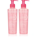 Bioderma Sensibio Gel Moussant 1+1 výhodné balení pro dokonalé vyčištění pleti 2x200 ml