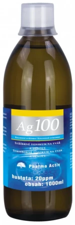 PHARMA ACTIV Koloidní stříbro Ag 100 (20ppm) 1000 ml