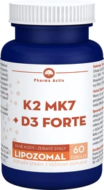 Pharma Activ Lipozomální K2 MK7 + D3 Forte 60 tobolek