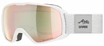 UVEX Xcitd White Mat Mirror Rose/CV Green Gafas de esquí