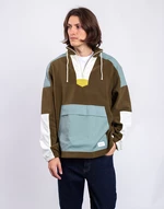 Knowledge Cotton Fleece Anorak 1100 Dark Olive M