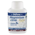 MEDPHARMA Magnesium citrát Forte a vitamín B6 67 tablet