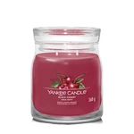 Yankee Candle Aromatická svíčka Signature sklo střední Black Cherry 368 g