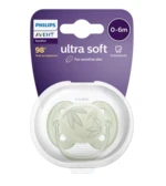 PHILIPS AVENT Šidítko Ultrasoft Premium 0-6m zelená