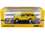 Land Rover "Classic" RHD (Right Hand Drive) Sanglow Yellow 1/64 Diecast Model Car by Inno Models