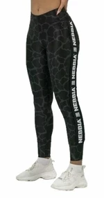 Nebbia Nature Inspired High Waist Leggings Black M Fitness spodnie