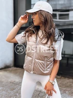 Women's sports vest OSHE camel Dstreet