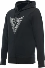 Dainese Hoodie Logo Black/White 3XL Horgászpulóver