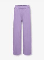 Purple Girly Wide Pants ONLY Poptrash - Girls