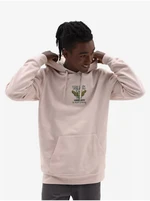 Light Pink Mens Hoodie VANS Growth Garden Po - Men