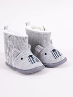 Scarpe da bambino Yoclub Yoclub_Velcro_Strappy_Boys'_Boots_OBO-0196C-6600_Grey