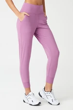 LOS OJOS Women's Lavender High Waist