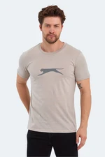 Slazenger SECTOR I Men's Short Sleeve T-Shirt Stone Gray