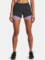 Šortky Under Armour UA Iso-Chill Run 2N1 Short-GRY