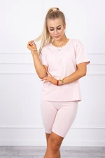 Set top+leggings powder pink