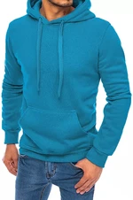 Felpa con cappuccio da uomo DStreet Light Blue