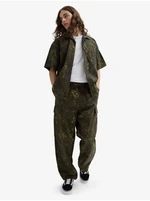 Khaki Mens Patterned Pants VANS Range Cargo Baggy Tapered - Men