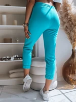 Women's sweatpants MADMAX turquoise Dstreet