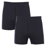 2PACK Mens Shorts Molvy dark blue