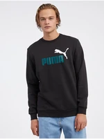 Black Men Sweatshirt Puma ESS+ 2 - Men