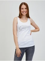 White Women's Tank Top Guess Hegle - Women