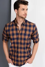 Camicia a quadri da uomo dewberry