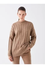 LC Waikiki Half Turtleneck Long Sleeve Women's Knitwear Sweater