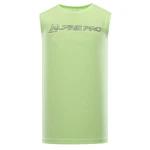 Man quick-drying tank top ALPINE PRO HOUDIN 2 french green