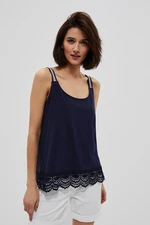 Women's top Moodo - dark blue